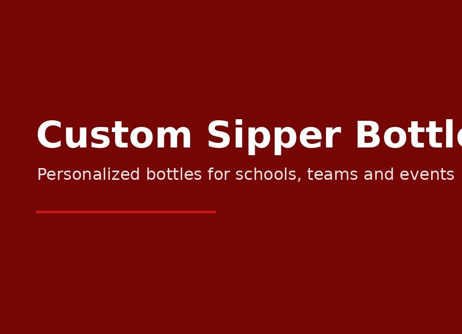 Custom Sipper Bottle